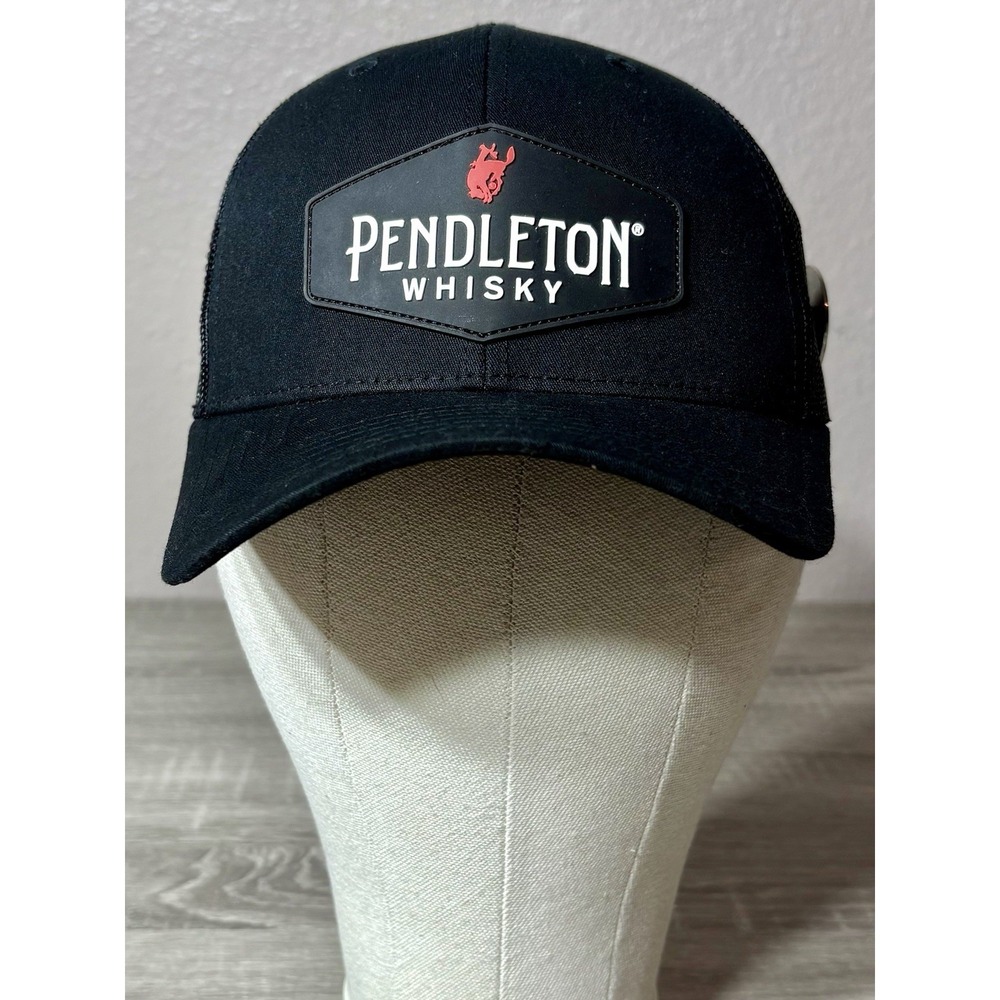 Pendleton Whisky Adjustable Trucker w/Pendleton Whisky 2025 Pin. New